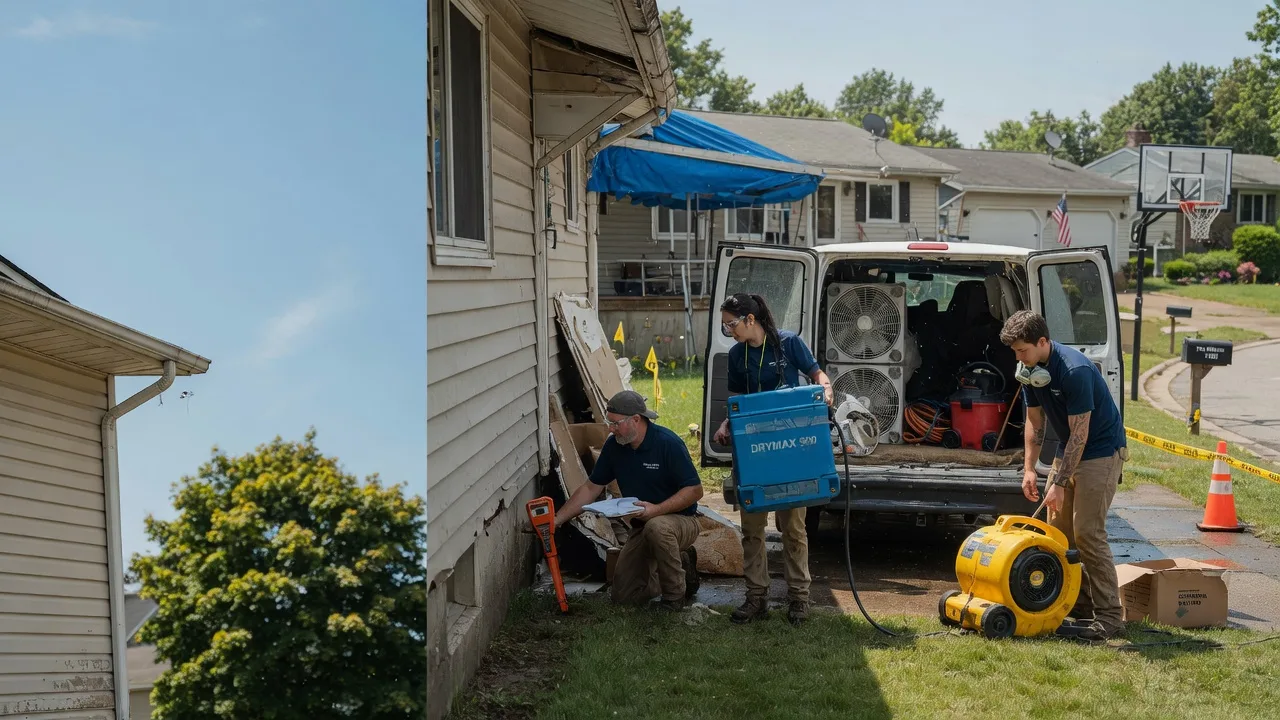 Ceiling Leak Cleanup in Lake Crystal, MN near me